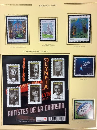 Album Cérès «Présidence». Timbres français...