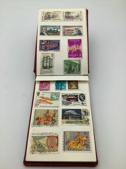 Petit albums de timbres oblitérés espagn...