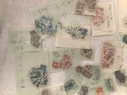 France - Ensemble de timbres oblitérés divers,...