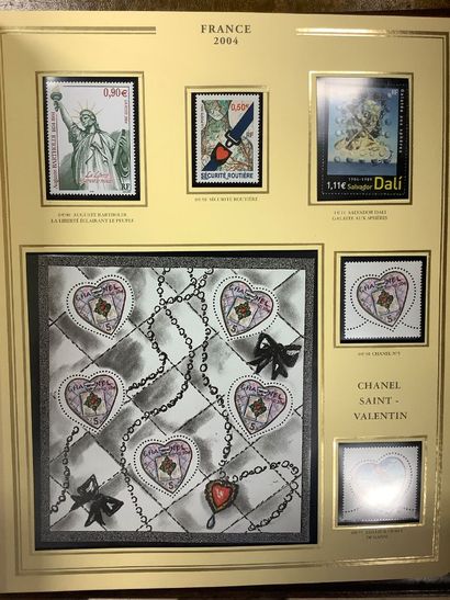 Album Ceres “Présidence”. Timbres français...