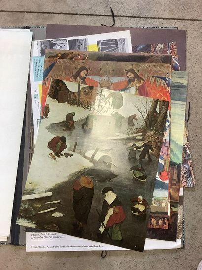 Portfolio entier d’affiches et de reproductions...