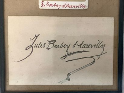 Jules Barbey d’Aurevilly (1808-1889), cadre...