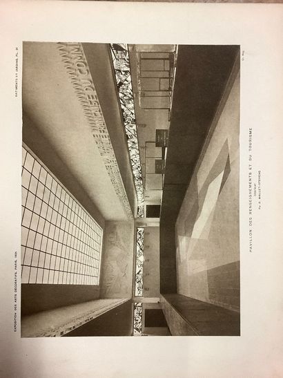 Exposition des arts décoratifs 1925. ROUX-SPITZ,...