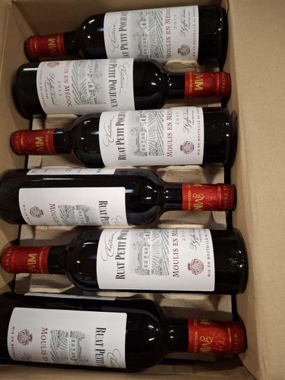 24 Moulis Château Poujeaux Le Ruat Petit...