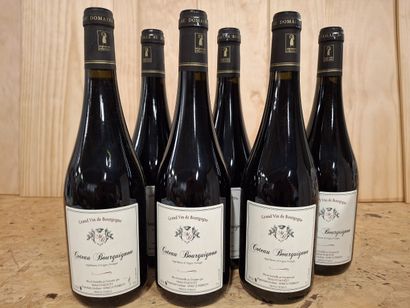 6 Bourgogne Rouge, Coteau Bourguigon Domaine...