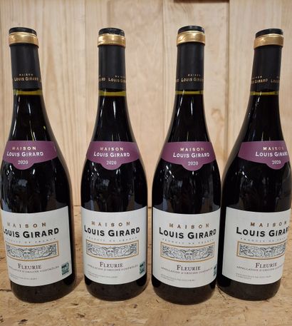 4 Bouteilles de Fleurie 2020 Maison Louis...