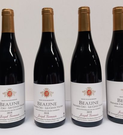 4 Beaune 1er Cru 2018 Les Cents Vignes Joseph...