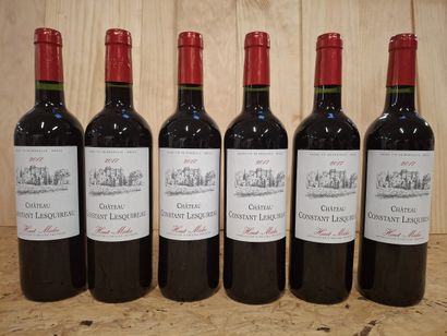 6 Bouteilles Château Constant Lesquireau...