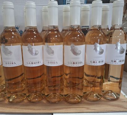 12 Bottles Rosé Château Gabriel 2021 Côtes...