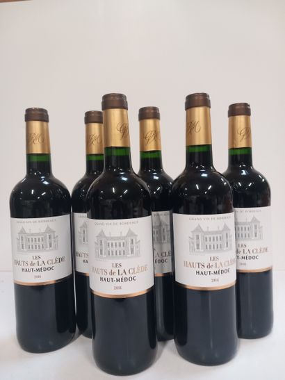6 Haut Médoc 2016 Les Haut de la Clède 2016...