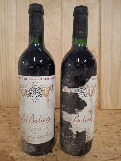 2 Baron Philippe de Rothschild 2002 La Belière...