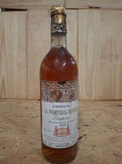 1 Loupiac Château le Portail Rouge 1995,...