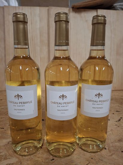 3 Sauternes 2022, Château Pebayle du Hayot...