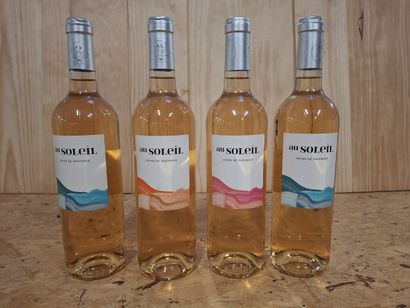 4 Côtes de Provence Rosé 2017, Au Soleil,...