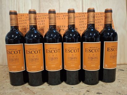 6 Château Escot 2014 Médoc Grand Vin de Bordeaux...