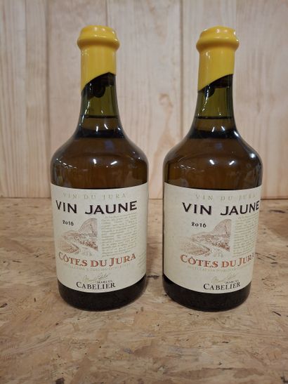 2 Bottles of Vin Jaune 2016 Côtes de Jura...