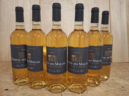 6 Bouteilles de Liquoreux Château des Mailles...