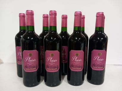 9 Vin Rouge Plaisir IGP 2017 La Cuvée Réserve...