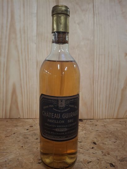 1 Sauternes Château Guiraud 1970 1er Cr Paul...