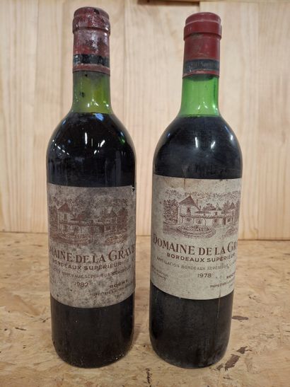 2 Domaine De La Graves 1978 et 1982 propriétaire...