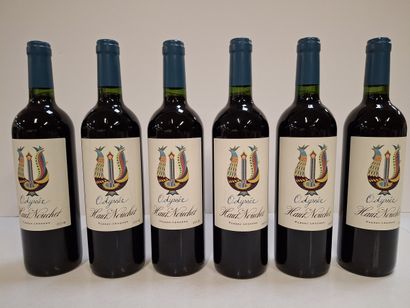 5 Pessac Léognan Rouge Le Haut Nouchet 2018...