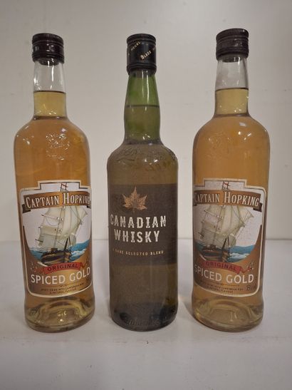1 Bottle of Whisky Canadian Whisky Black...