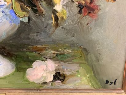 Marcel DYF, (1899-1985) bouquet de fleurs,...