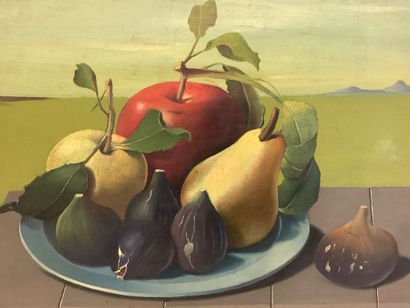 Georges SPIRO, (1909-1994) huile sur isorel,...