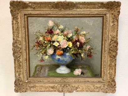 Marcel DYF, (1899-1985) bouquet de fleurs,...