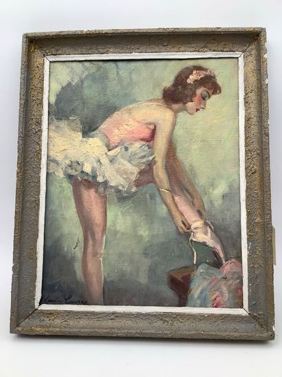 Charley Garry, 1891-1973, huile sur toile...