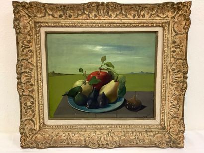 Georges SPIRO, (1909-1994) huile sur isorel,...