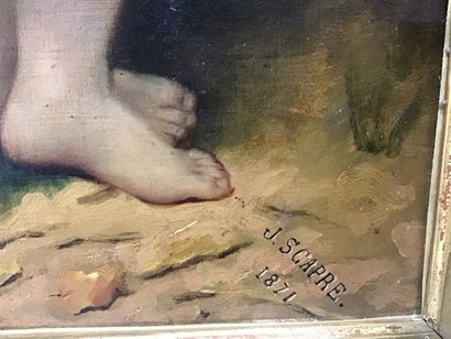Jeanne SCAPRE-PIERRET (XIXe), enfant au panier...