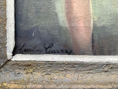 Charley Garry, 1891-1973, huile sur toile...