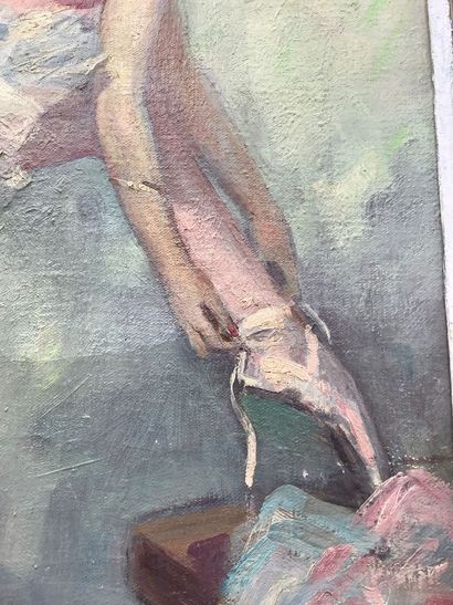 Charley Garry, 1891-1973, huile sur toile...