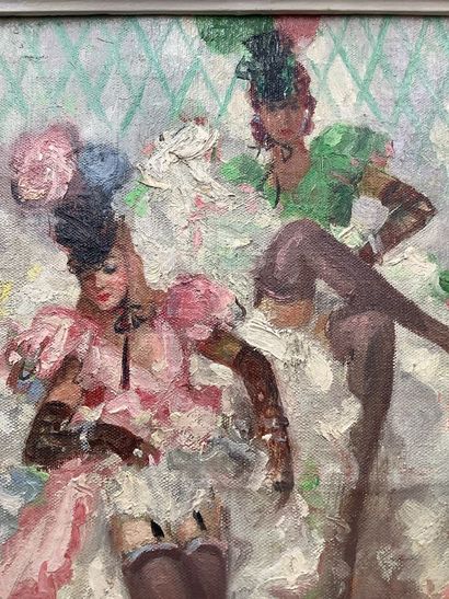 Charley Garry, 1891-1973, huile sur toile...