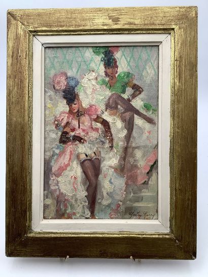 Charley Garry, 1891-1973, huile sur toile...