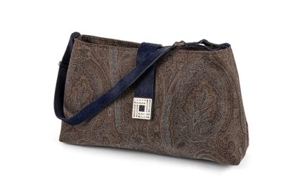 ETRO
Handle bag in cashmere-print canvas,...