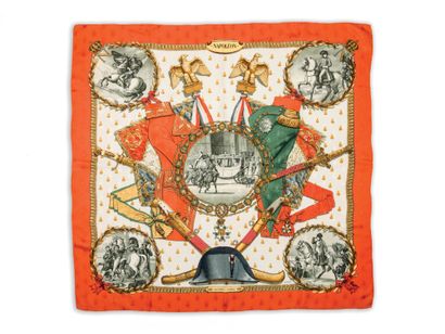 HERMÈS ''NAPOLÉON'' SCARF
Brocaded silk scarf,...