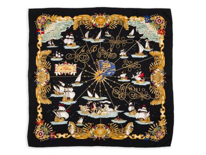 HERMÈS ''Voiles de Lumière'' silk scarf
Silk...