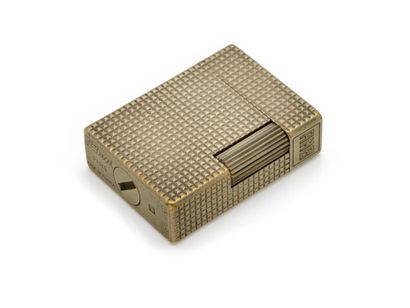 DUPONT
Briquet à gaz en métal argenté, à...