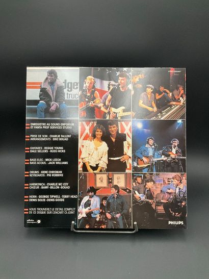 Johnny Hallyday, double album 33T Johnny...