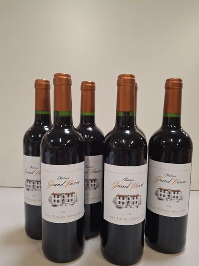 6 Saint Emilion Grand 2021 Château Grand...