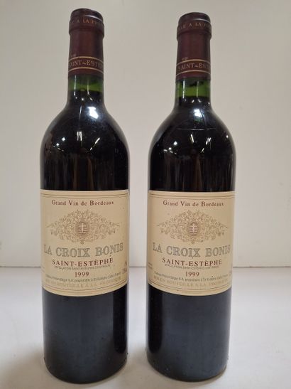 2 Saint Estèphe 1999 Château La Croix de...