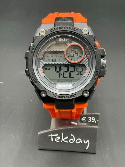 TEKDAY, montre bracelet homme, bracelet en...