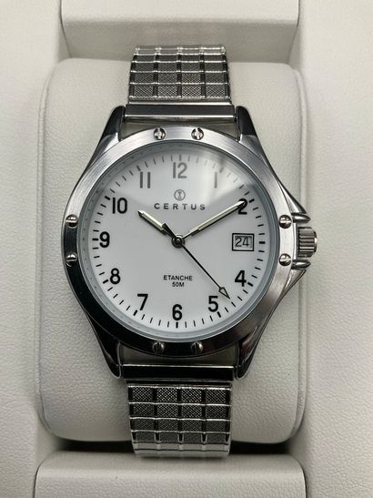 CERTUS, Montre Homme, mouvement quartz, Bracelet...