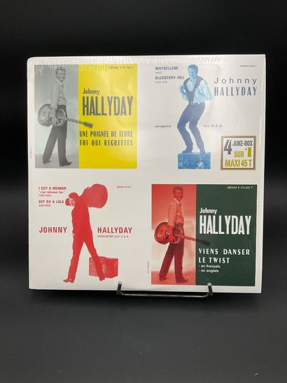 Johnny Hallyday, «4 Juke-box sur 1 Maxy 45T,...