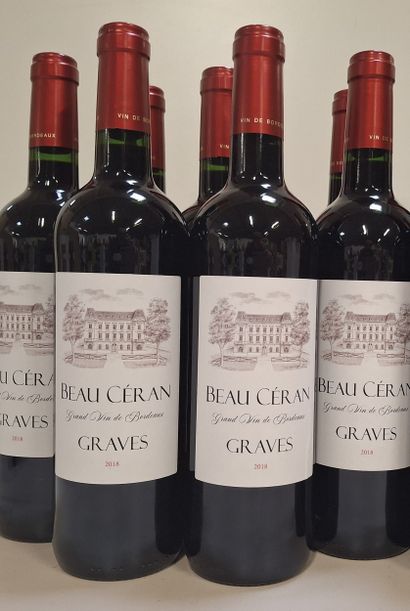 7 Graves, 2018, Beau Céran Grand Vin de Bordeaux...