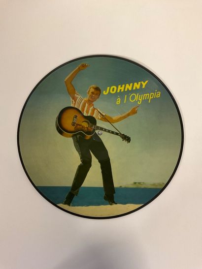 Johnny Hallyday, 4 pictures disc album 33...