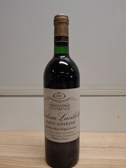 1 Saint Estèphe 1989 Château Laviollotte...
