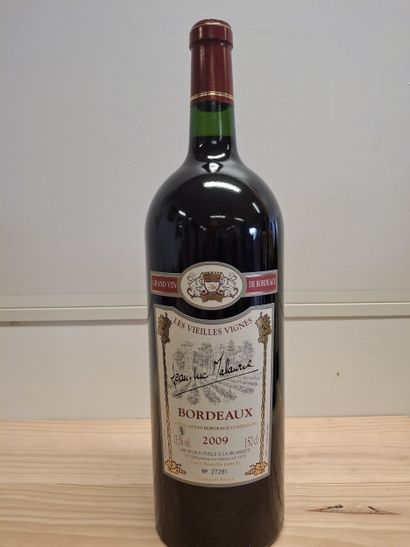 1 Magnum 150cl Bordeaux 2009 Les Vieilles...